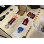 3X ASSORTED MILITARY BADGES