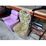 FABRIC BEDROOM CHAIR
