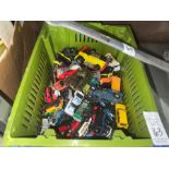 BOX OF MODEL CARS