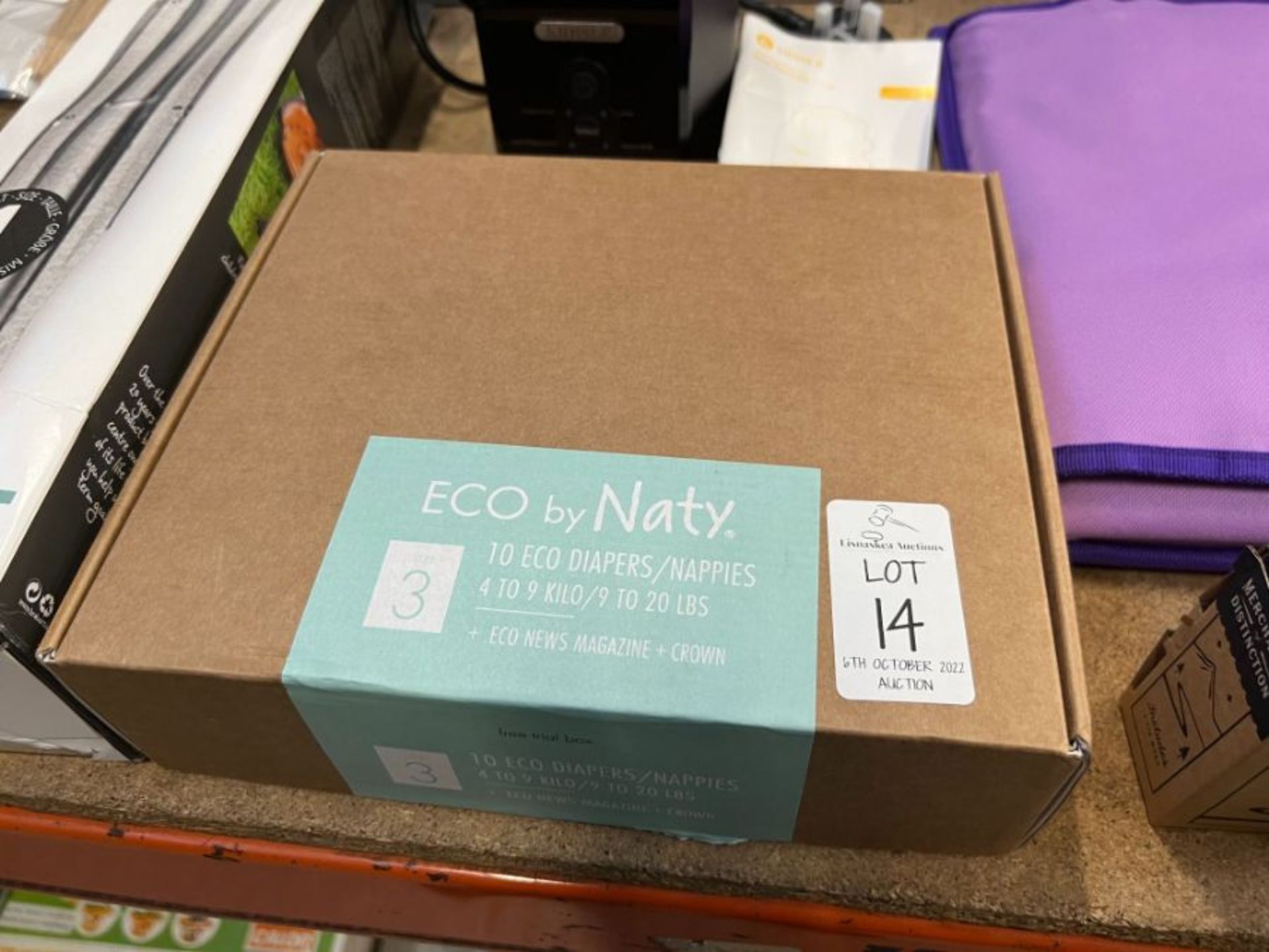 10PC ECO BY NATY REUSABLE ECO NAPPIES (NEW)