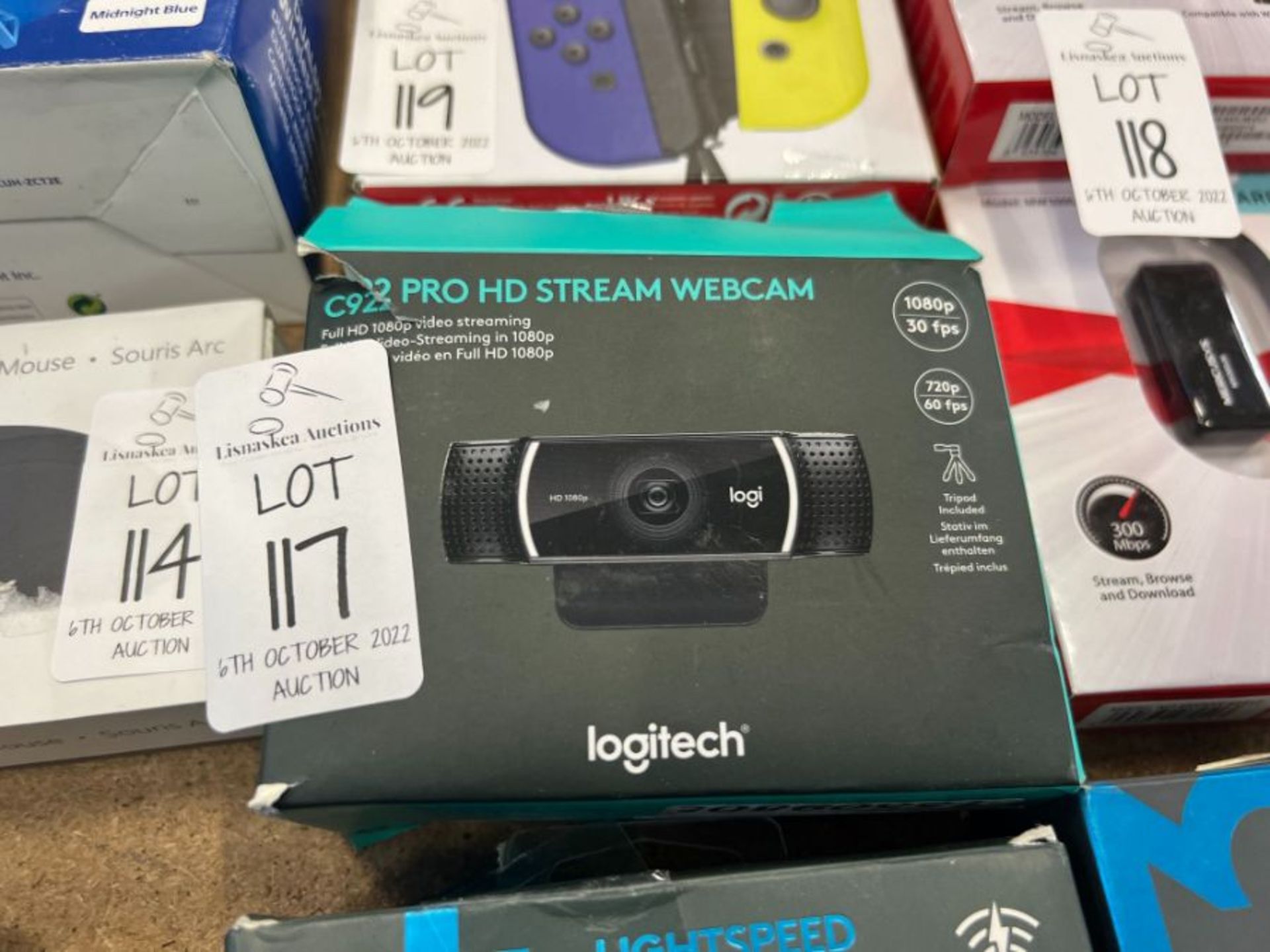 LOGITECH C922 PRO HD STREAM WEBCAM