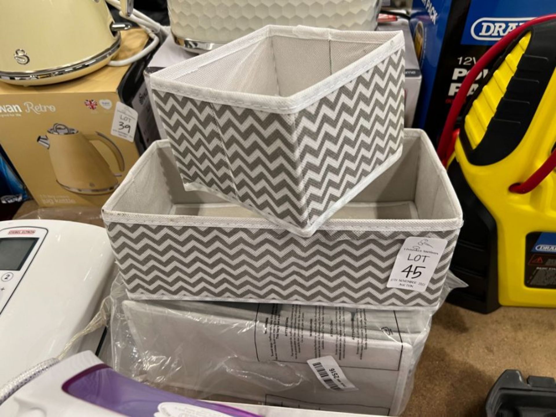 PACK OF STORAGE BOXES