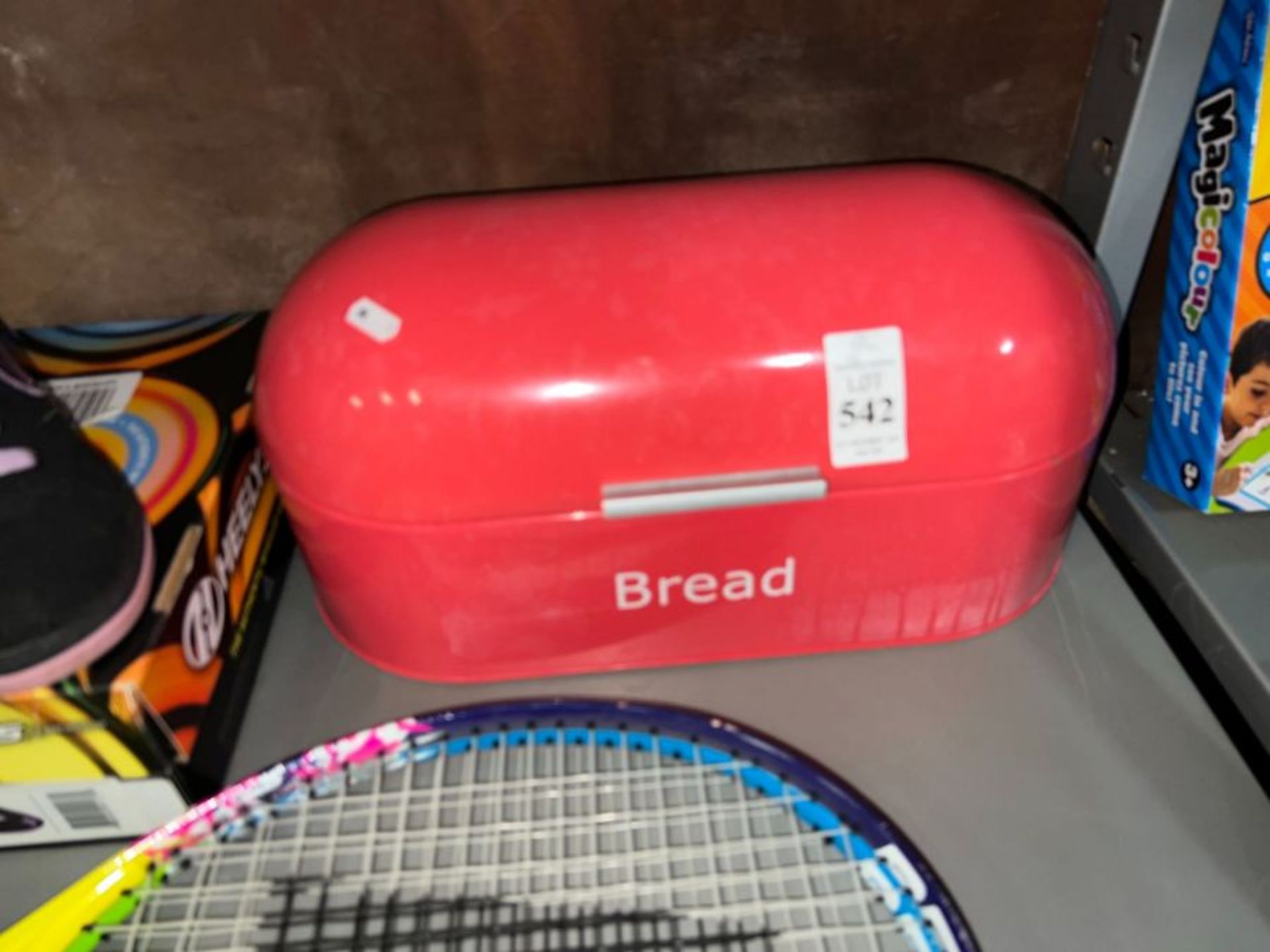 RED BREAD BIN