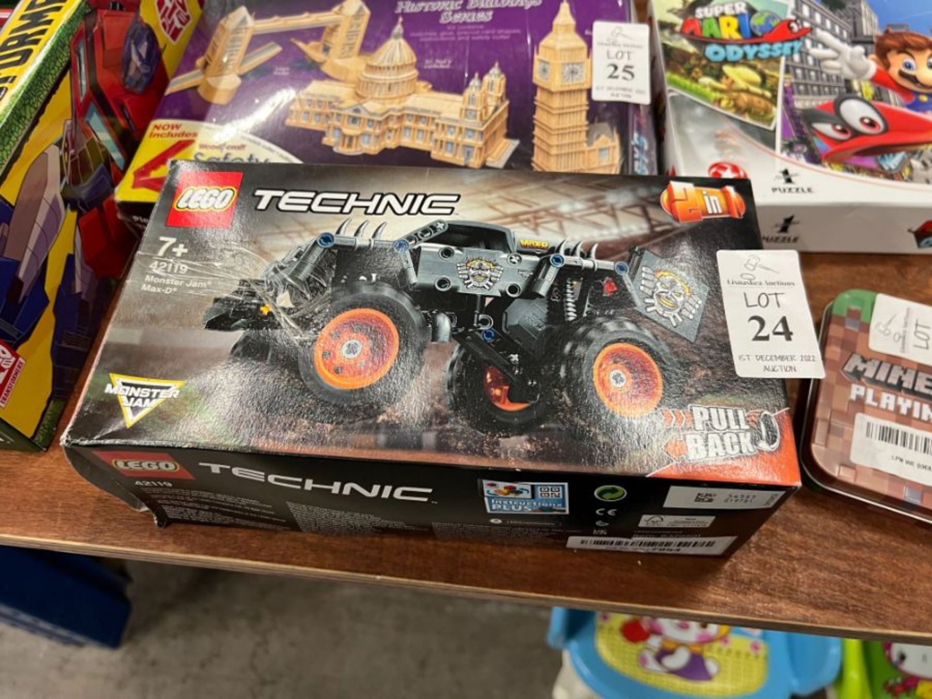 LEGO TECHNIC MONSTER JAM MAX-D BUILD - 42119