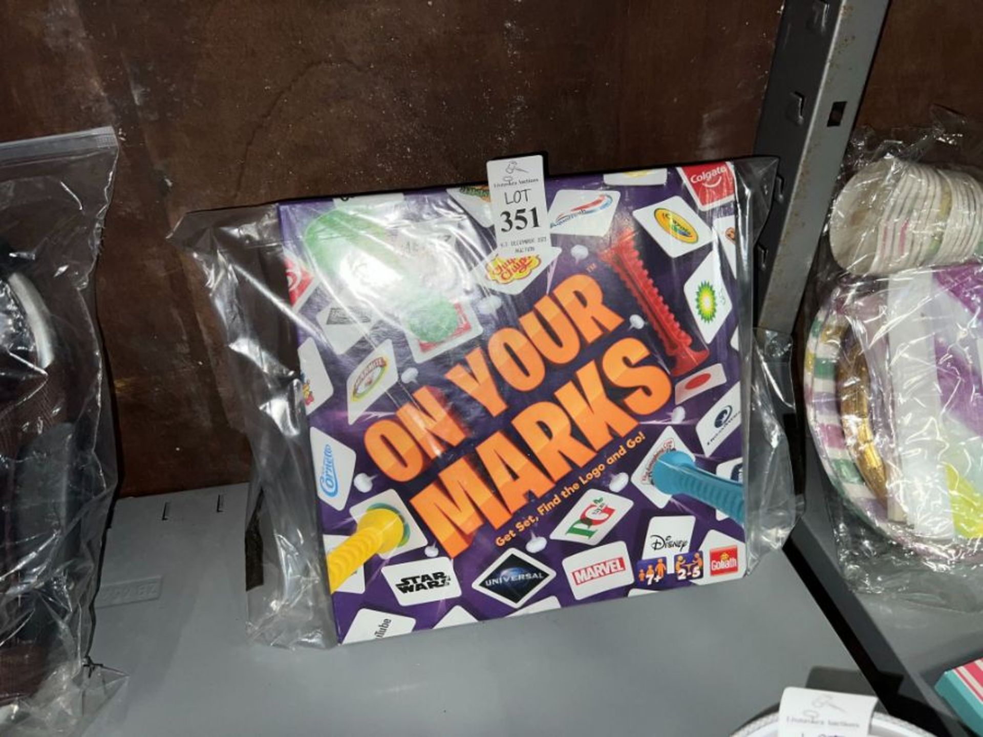 ON YOUR MARKS BOARD GAME