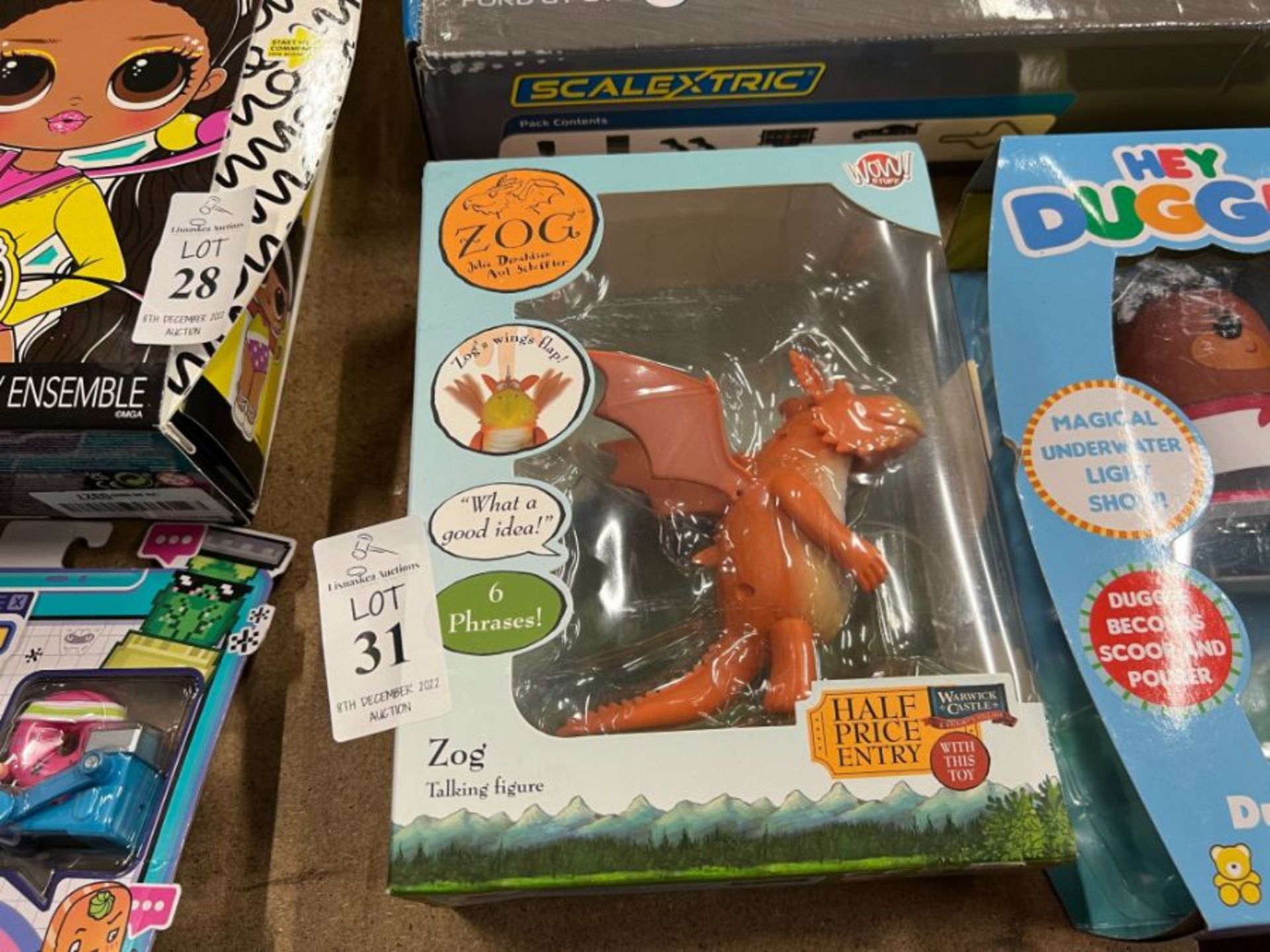 ZOG TALKING FIGURE TOY