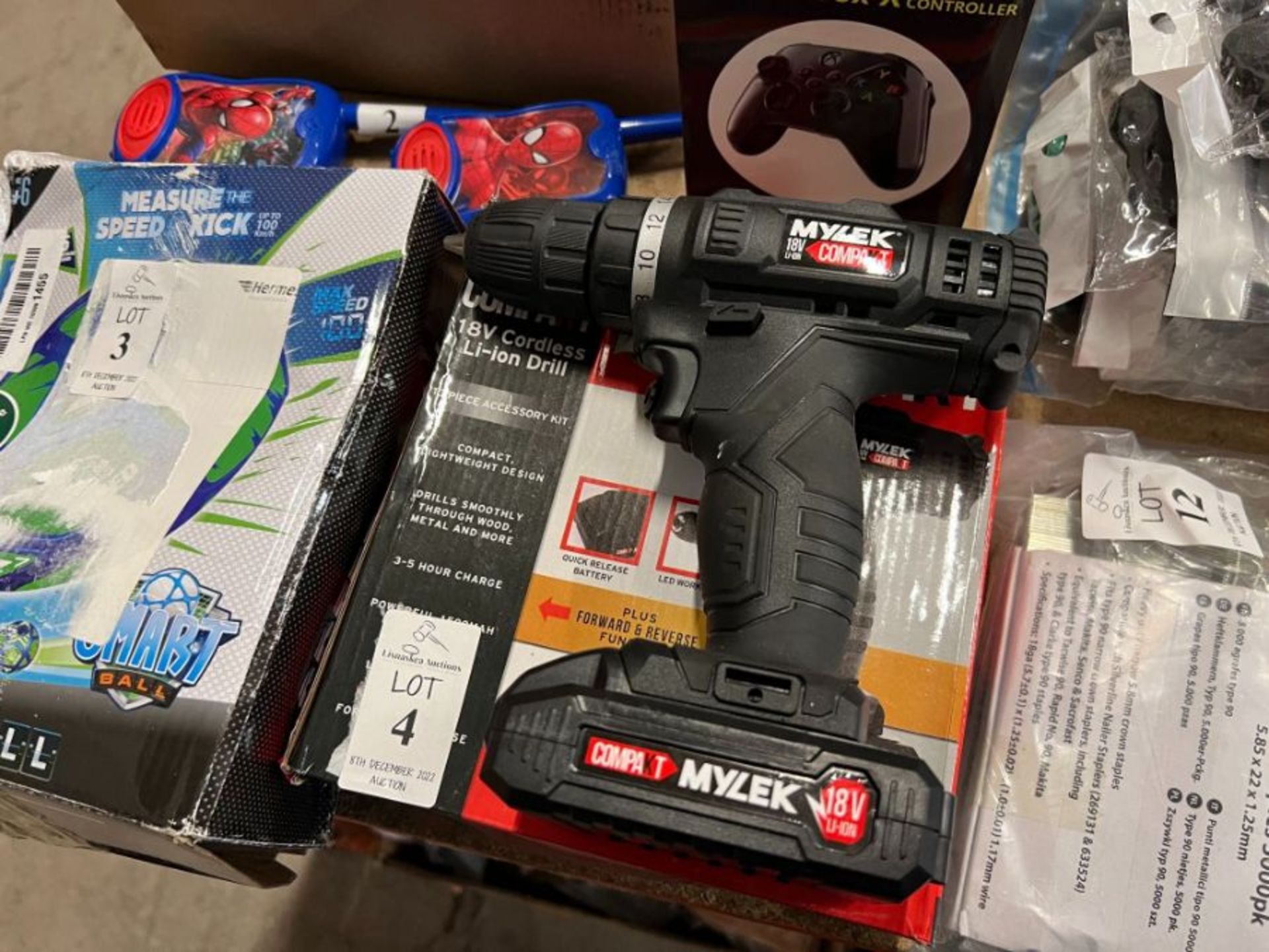 MYLEX 18V CORDLESS DRILL (WORKING)