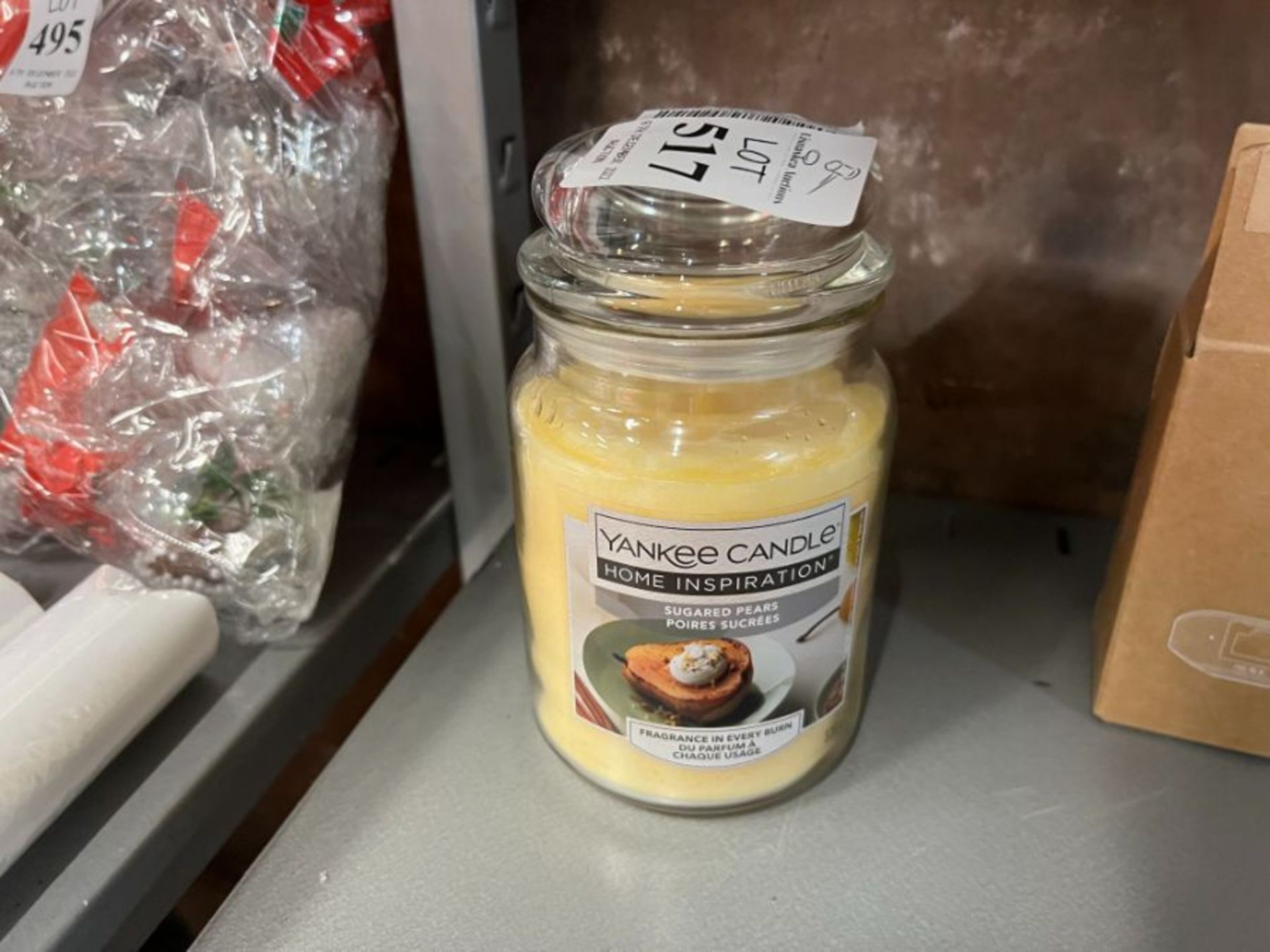 YANKEE CANDLE SUGERED PEARS