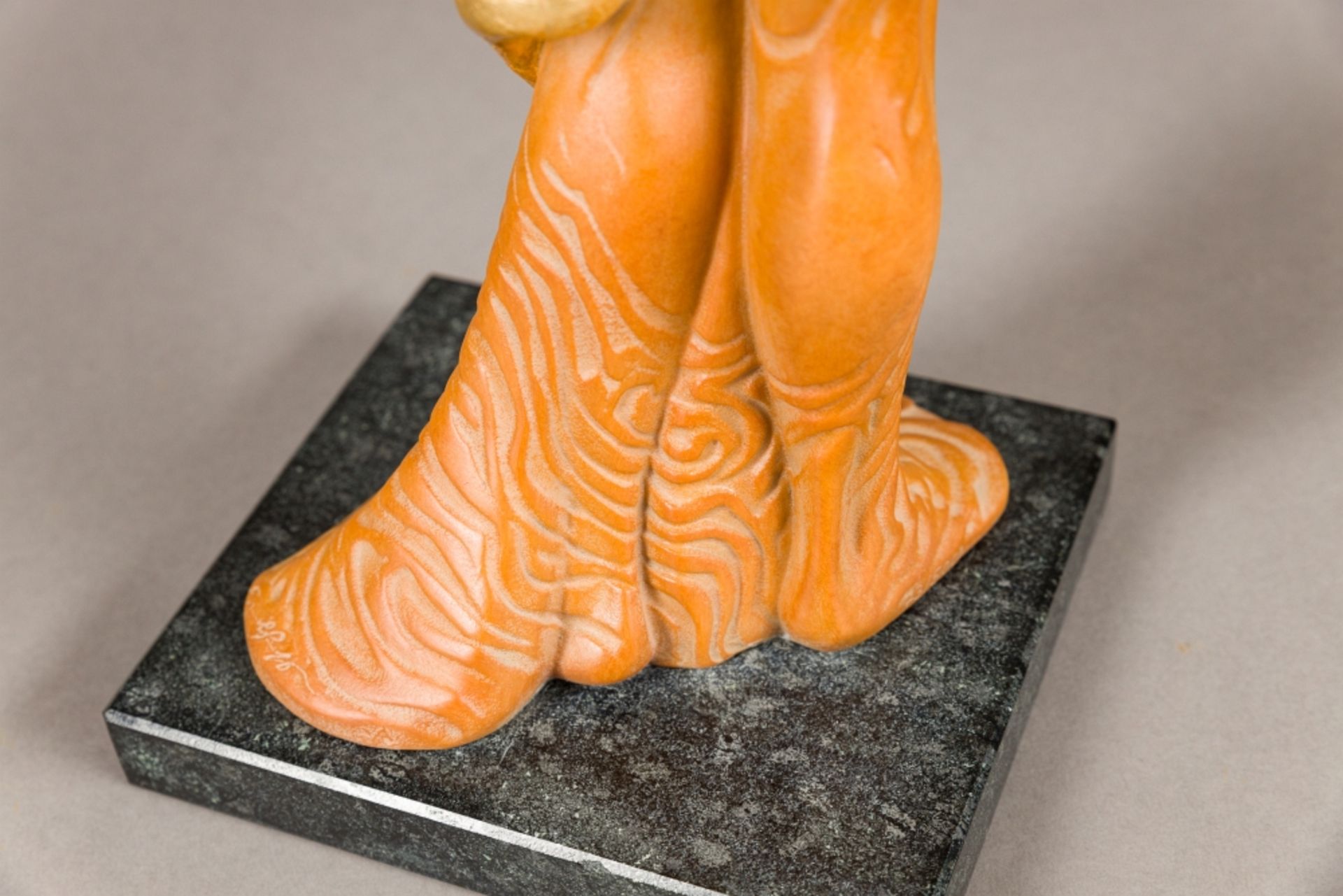 Fuchs, Ernst (1930 - 2015) Miss Lot, 2013 Polymeric Art Casting on Granite Pedestal Signed and - Image 4 of 8