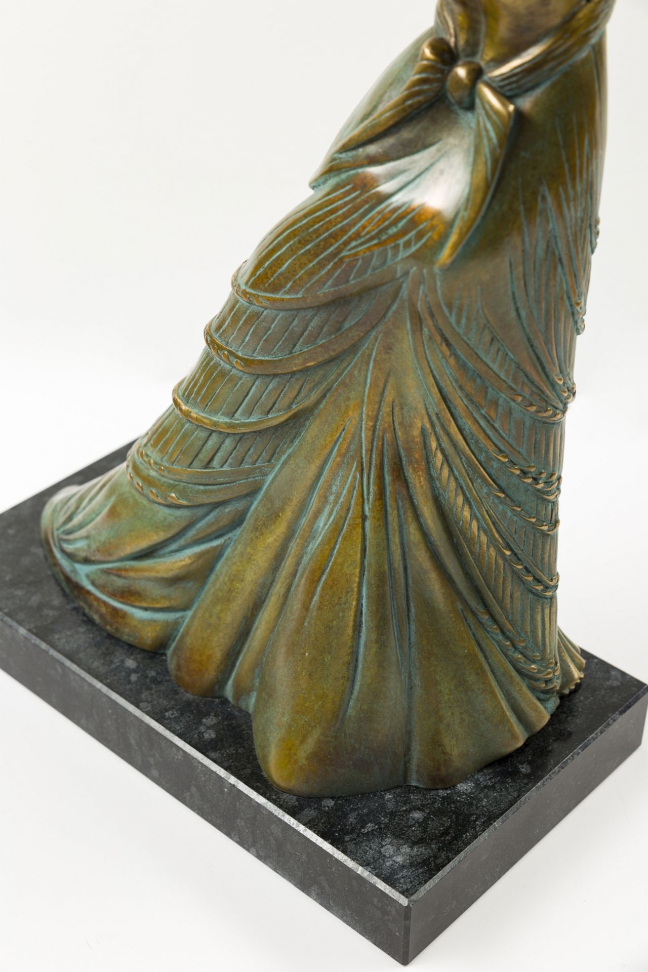 Fuchs, Ernst (1930 - 2015) Dance of Salome, 2013 Bronze-Culpture on Granite Base Signed and marked - Image 6 of 6