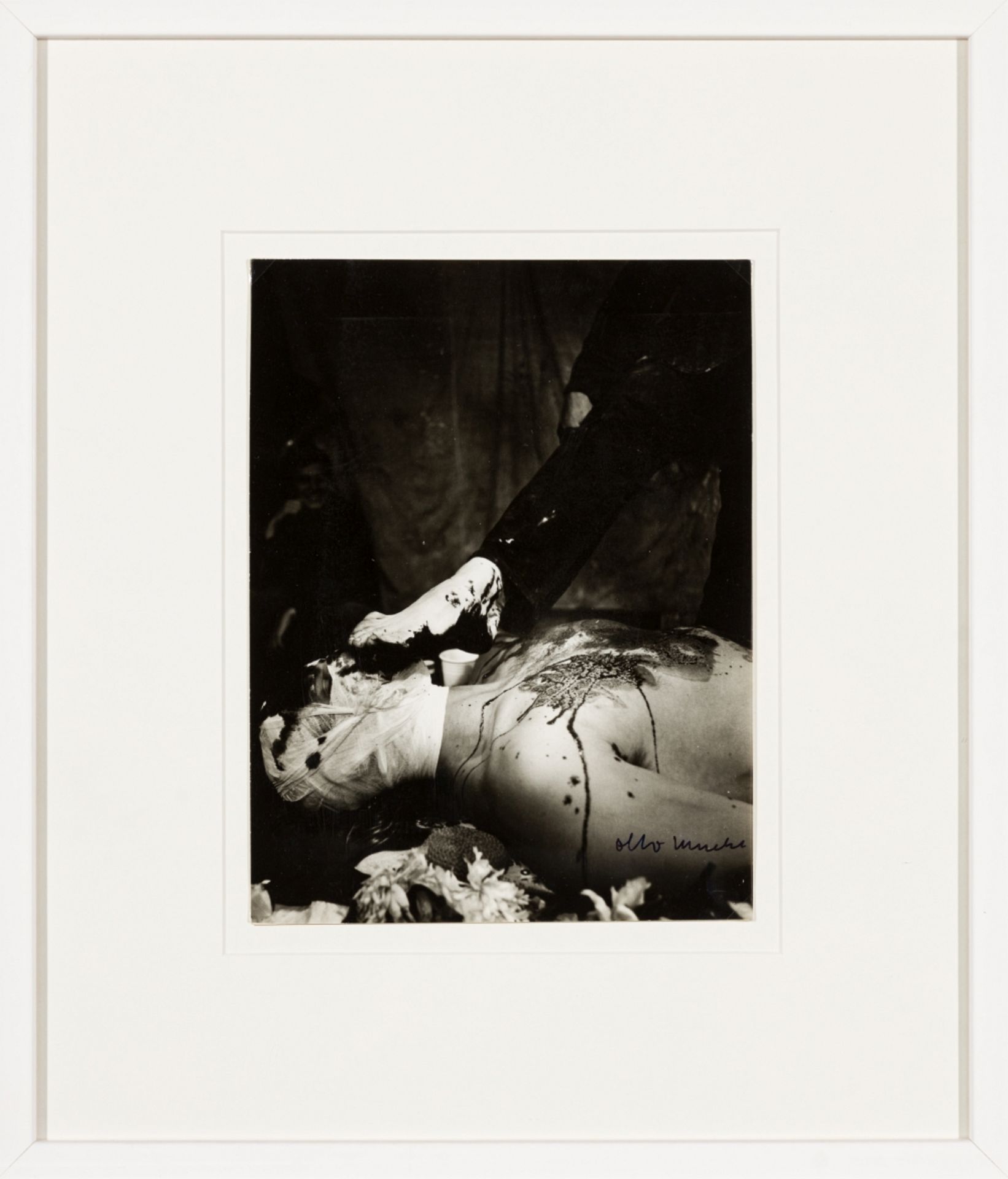 Mühl, Otto (1925 - 2013) Untitled Silver Gelatin Print Signed lower right, stamped Verso 9,1 x 6,8 - Image 2 of 3