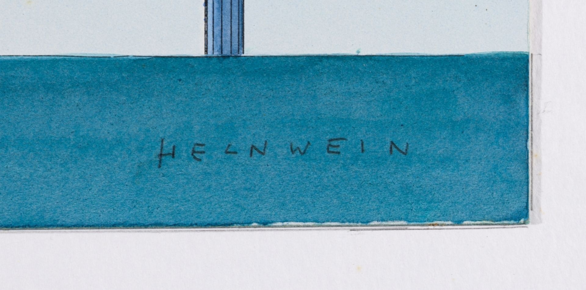 Helnwein, Gottfried(*1948)3 Design Sketches Pier Sellin, Ruegen, c. 1992Mixed media on cardboardEach - Image 3 of 9