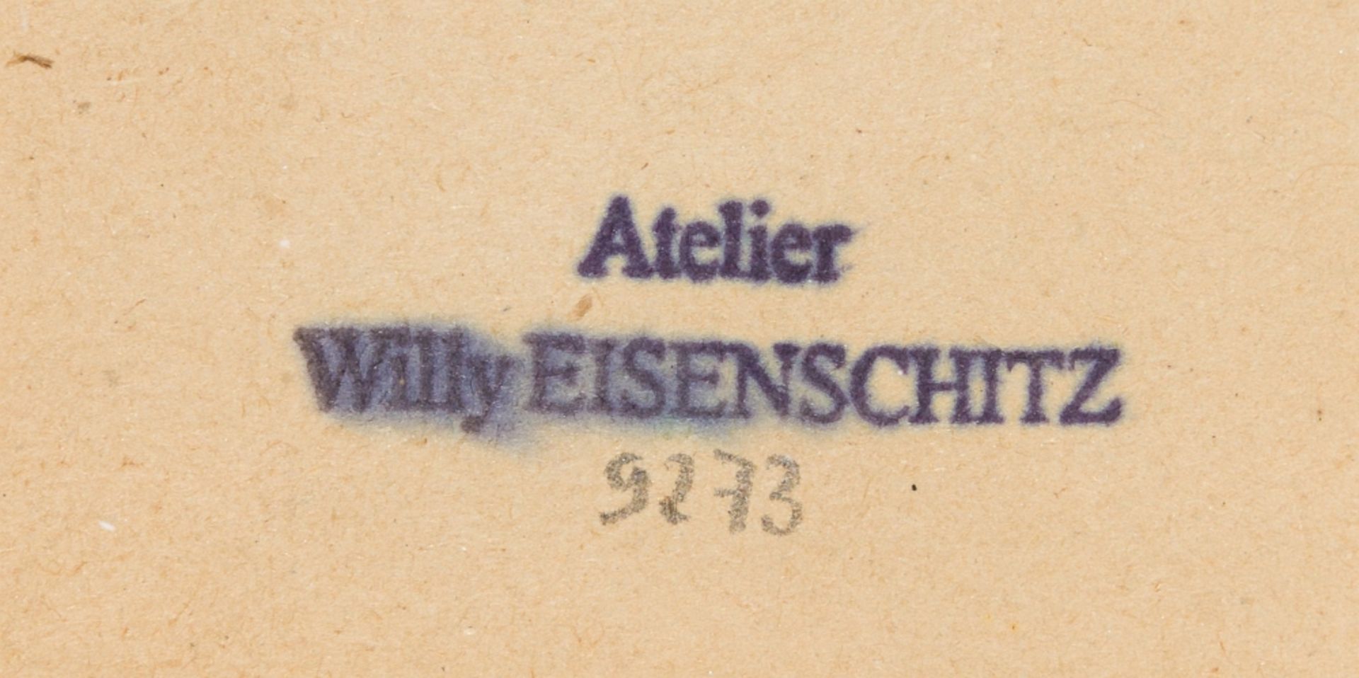 Eisenschitz, Willy(1889 - 1974)Nude with Raised ArmsColored pencil on paperStudio stamp lower - Image 3 of 5