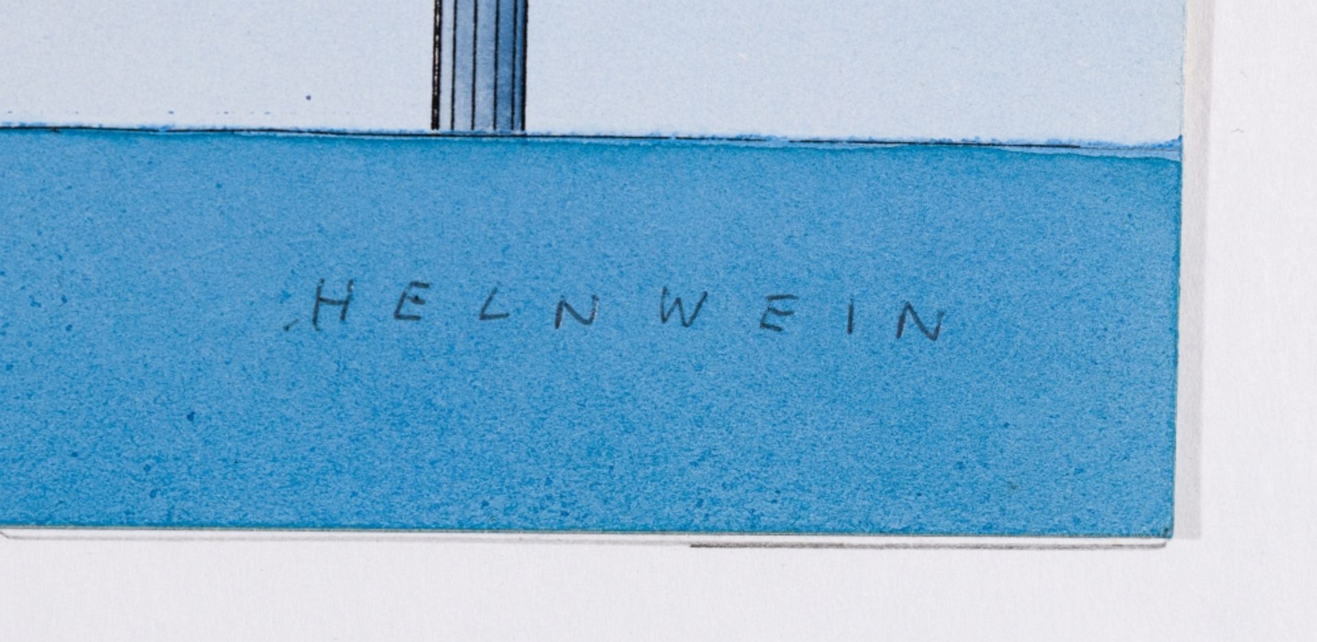 Helnwein, Gottfried(*1948)3 Design Sketches Pier Sellin, Ruegen, c. 1992Mixed media on cardboardEach - Image 7 of 9