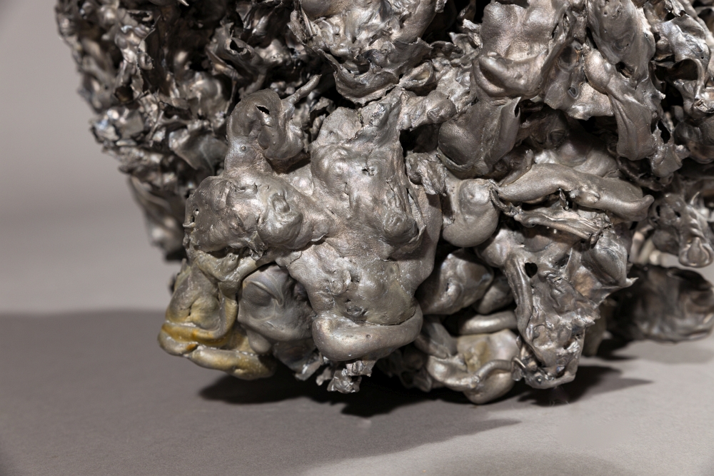 Gasteiger, Jakob(*1953)Untitled, 2001Aluminum castingc. 17 x 12 inThe coral-like sculpture is like - Image 6 of 9