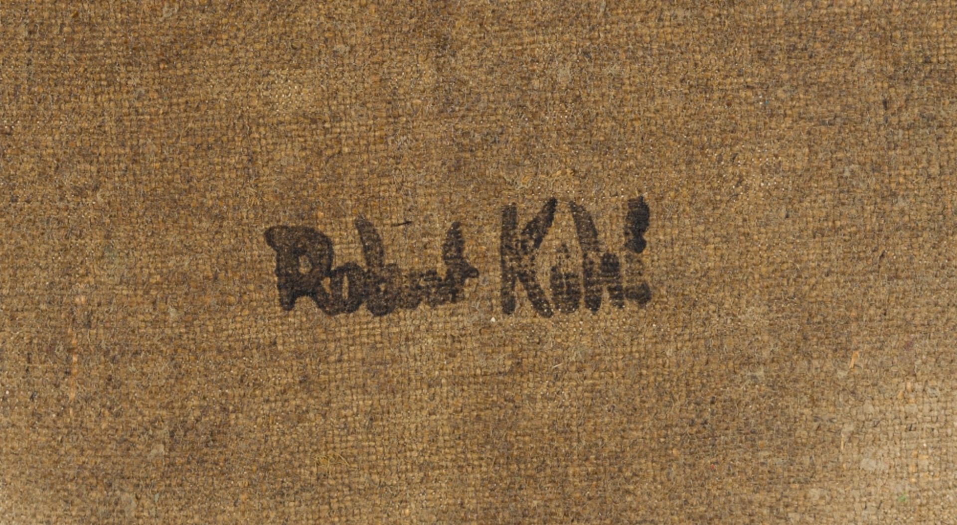 Kohl, Robert(1891 - 1943/44)At the Rose HillOil on canvasEstate Stamp verso14,6 x 19,3 inDeep - Image 3 of 5