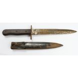 German Luftwaffe Luftwaffen - Kampfmesser Boot Knife & Scabbard. These knives were carried in the