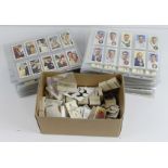 Collection of approx 133 complete sets, 85 in pages & 48 banded, issuers include Carreras,