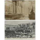 Disasters, Swansea Market fire & Llanelly train crash 1904 (2)