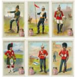 Liebig, S239 British Army Uniforms complete set in a page, G - VG, cat value £900