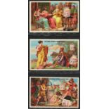 Liebig, S166 Ulysses (French issue) complete set in a page, G -VG, cat value £100