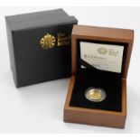 Britannia Ten Pounds (1/10th oz) 2010 gold proof aFDC boxed as issued