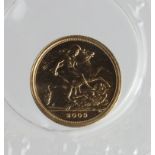 Quarter Sovereign 2009 BU still sealed