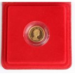 Half Sovereign 1980 Proof FDC cased as issued