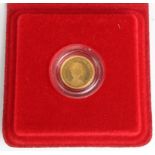 Half Sovereign 1980 Proof FDC cased as issued