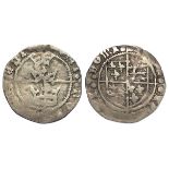 Ireland, Henry VII silver Groat. Early 'Three Crowns' issue 1485-87. DOMINUS HYBERNIE legend both