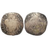 Charles I Halfcrown, contemporary imitation or forgery of Tower Mint under Parliament mm. (R). C.