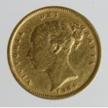 Half Sovereign 1884, S.3861, GF