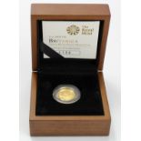 Britannia Ten Pounds (1/10th oz) 2009 gold proof aFDC boxed as issued