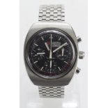 Gents stainless steel cased Roamer "Stingray" Chrono wristwatch. Working when catalogued