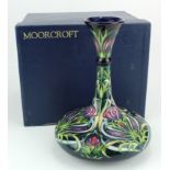 Moorcroft Limited edition vase 1st quality made for Liberty (no.5/50) by Rachael Bishop. Approx 9.