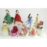 Royal Doulton figurines Rebecca HN4041, Special Occasion HN4100, Jennifer HN4248, Sweet Sixteen