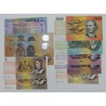 Australia (12), comprising 20 & 10 Dollars issued 1991, 10 Dollars Commemorative (2) issued 1988,