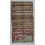 Angola 500 Escudos (29) dated 10th June 1970 (TBB B421b, Pick97) generally Fine/Fine+