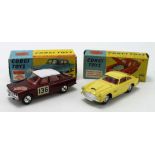 Corgi Toys, no. 218 'Aston Martin D.B.4', contained in original box, together with Corgi Toys, no.