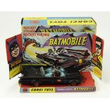 Corgi Toys, no. 267 'Rocket Firing Batmobile', with instructions envelope, operating instructions,