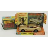 Corgi Toys, no. 261 'Special Agent 007 James Bonds Aston Martin D.B.5.', one ejecting man & top