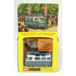 Corgi Toys, no. 479 'Commer Mobile Camera Van, with cameraman, contained in original box