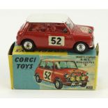Corgi Toys, no. 321 'Monte Carlo B.M.C. Mini Cooper S', contained in original box
