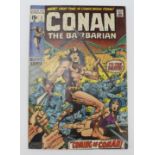 Conan the Barbarian comic, no. 1, published Marvel, 1970
