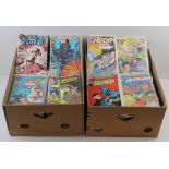 DC Comics. A large collection of over 250 mostly DC comics, mostly circa 1980s - 1990s, including