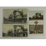 London postcards. St Bartholomews Hospital group including real photo 800th Anniversary (Barts was