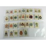Anstie, Regimental Badges (silk) 34 silks contained in pages VG nice clean lot, cat value £85