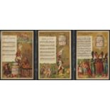 Liebig, S152 Operettas (With Music) (Belgian issue) complete set in a page, G - VG, cat value £85