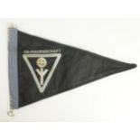 German WW2 Ladies car pennant, service wear