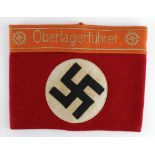 German armband for a Technical Oberlagerfuhrer